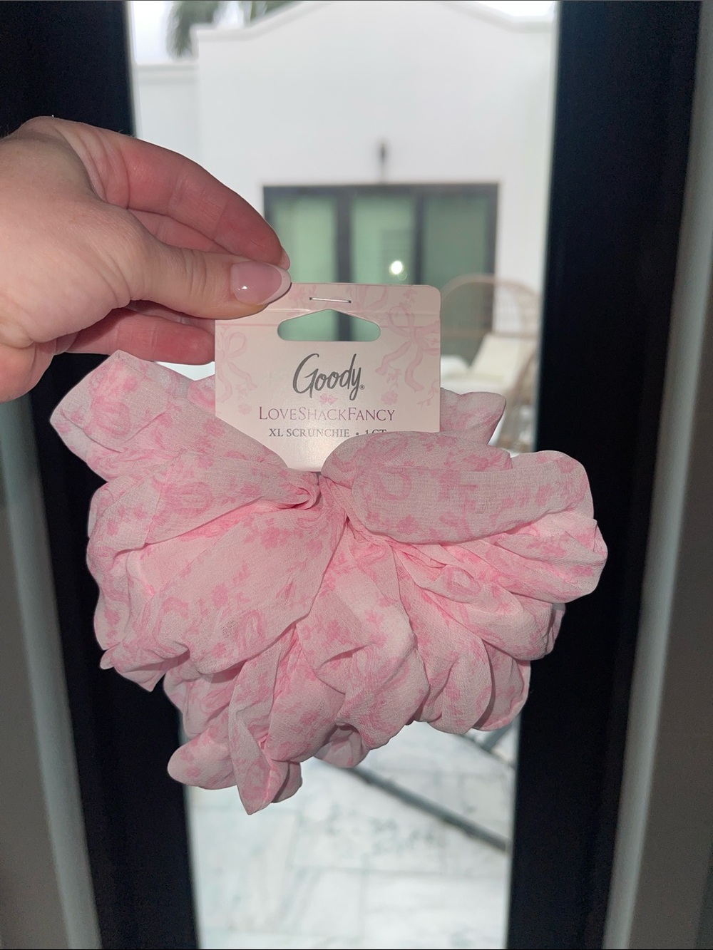 NWT LOVESHACKFANCY x Target Pink XL Scrunchie